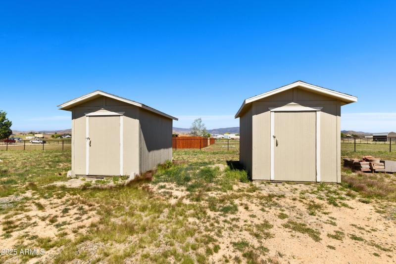 Two Storage Sheds
