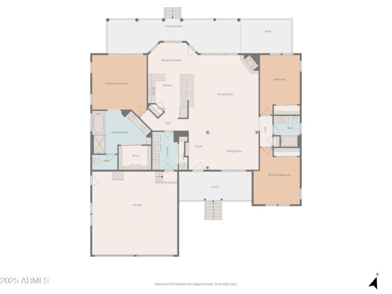 Floor plan - 4240 W Sugar Pine Loop