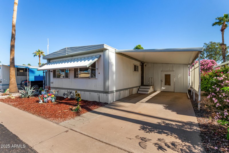 Side View of the House