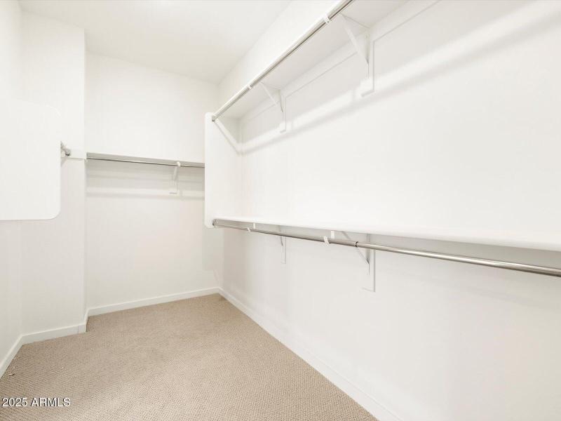 Walk-In Closet View 1