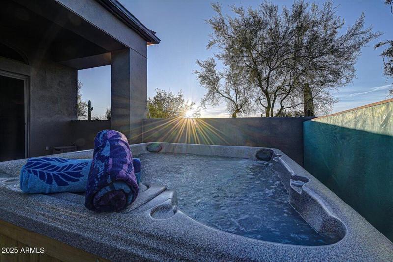 Hot Tub off Primary Bedroom