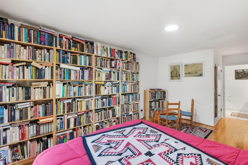 Bedroom has sky tube