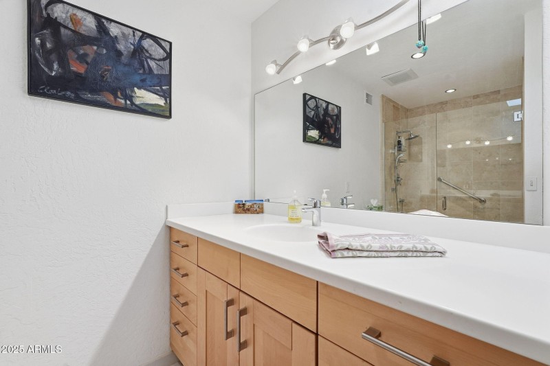 Second bath vanity updated