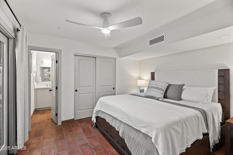 Guest House Bedroom + Ensuite Bath