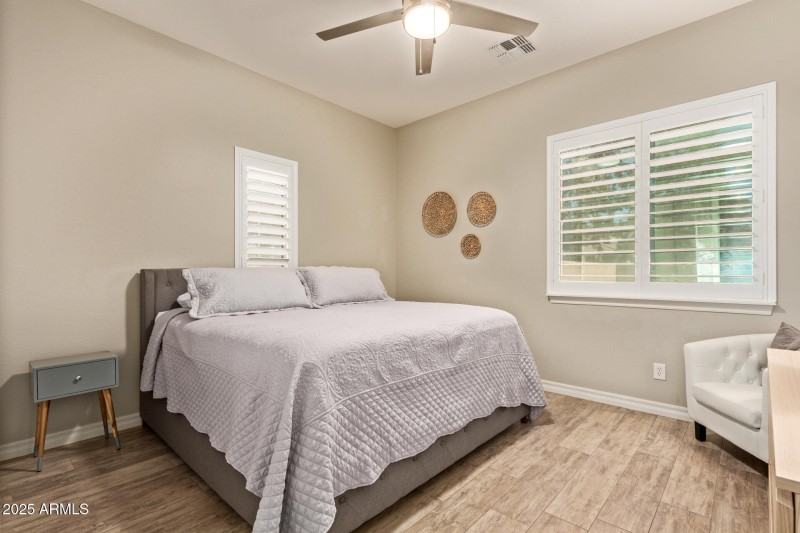 Bedroom 4 -shown with king bed