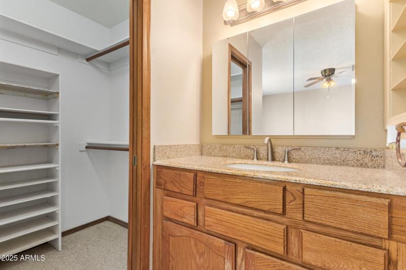 Primary Bathroom & Walk-in Closet