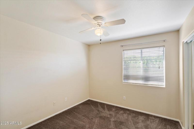 Bedroom 2 w/ceiling fan