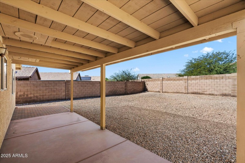 Extended Covered Patio