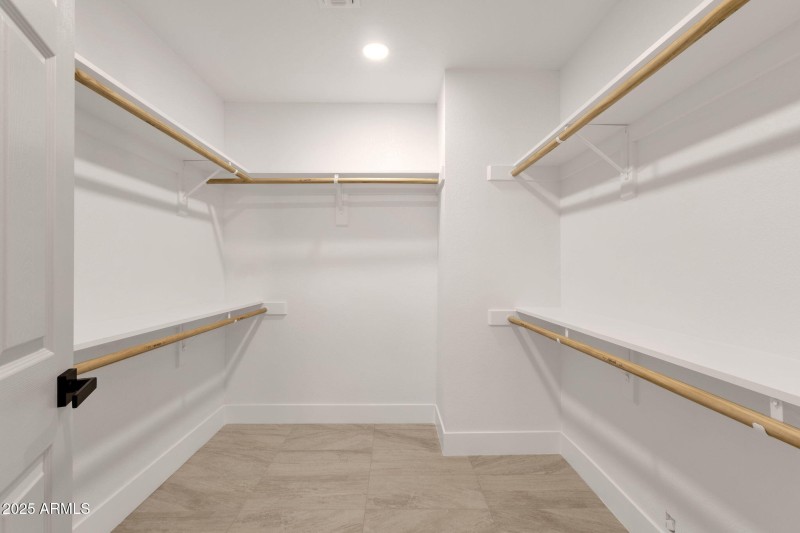 Primary Walk in Closet