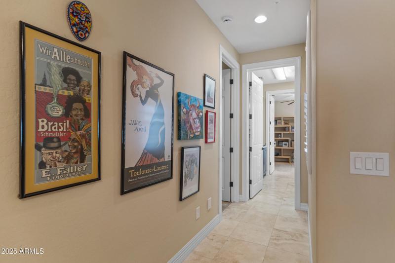 Hall to laundry and 3rd bedroom