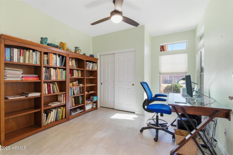 4th bedroom used as a den