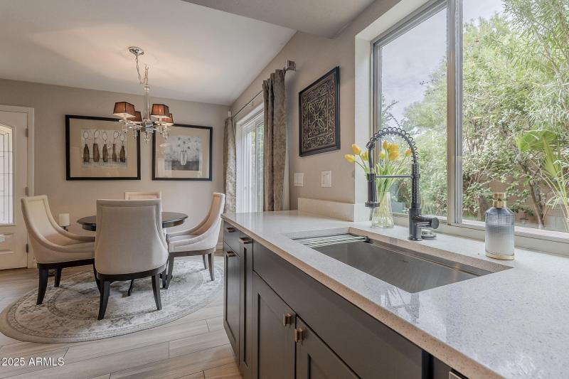 Pass through to patio