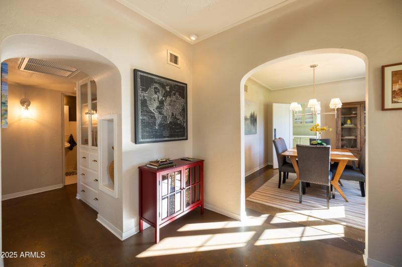 Foyer View To Dining
