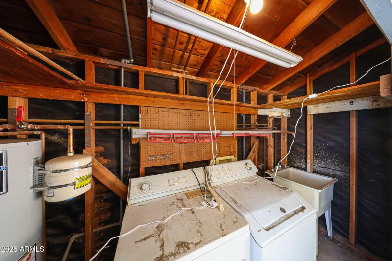 Carport Laundry Room