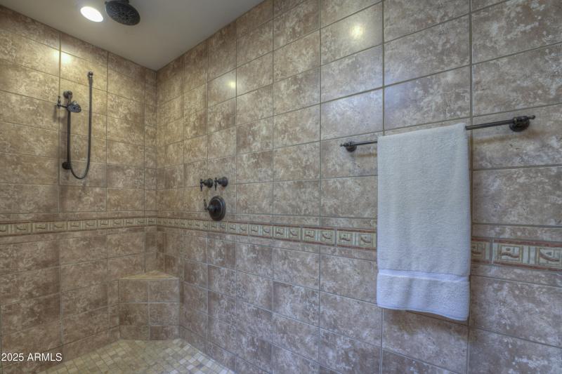 Primary Bathroom shower