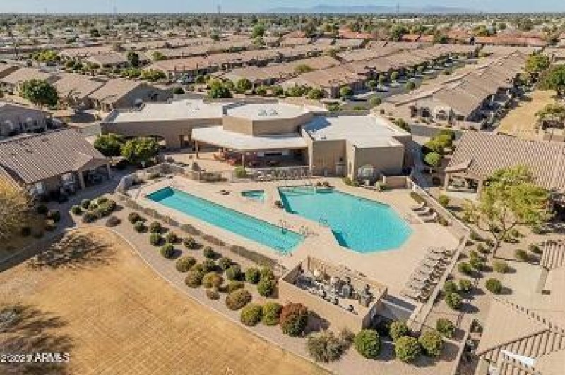 pool complex arial picture