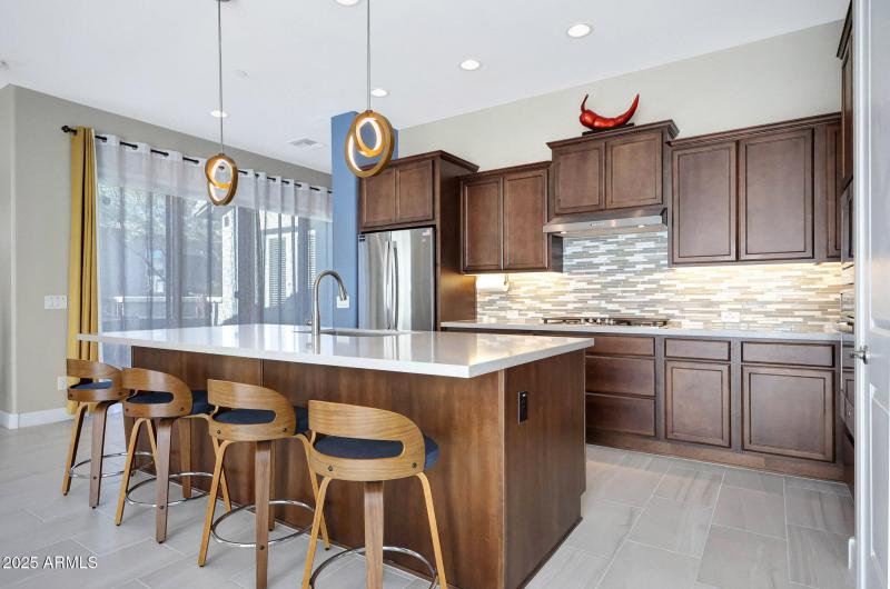 Sliders to side patio