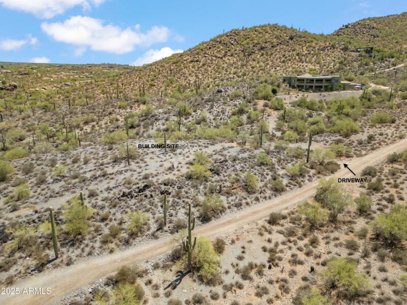 RECOMMENDED DRIVEWAY & BUILDING SITE