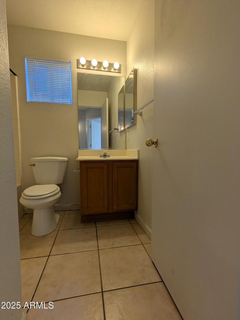 Hallway bathroom