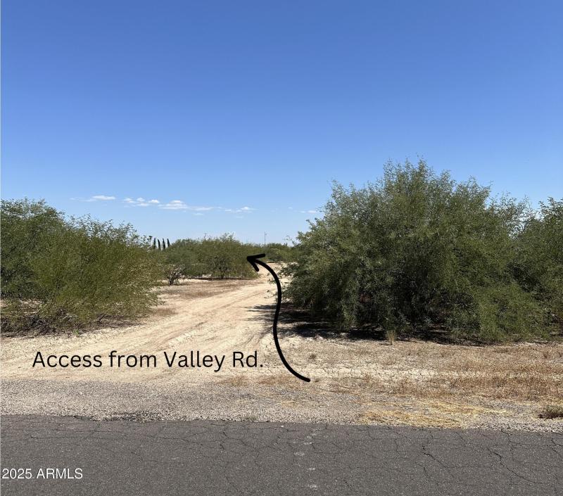Access from Valley Rd