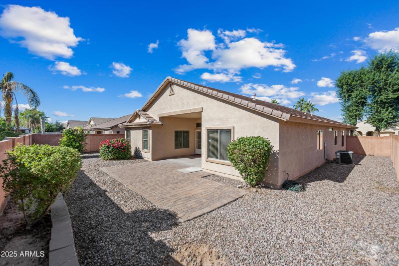 EXTENDED PAVER PATIO