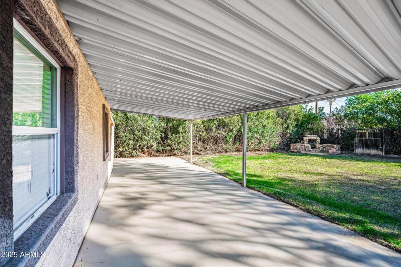 Extended Covered Patio