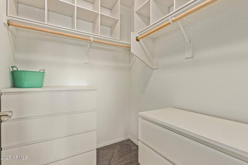 Walk in Primary Closet