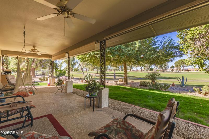 Full Length Covered Patio