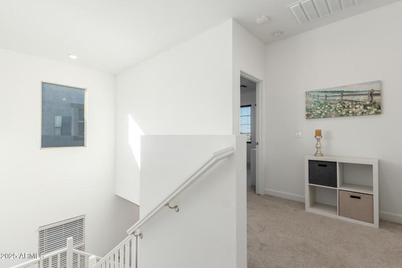 Staircase Landing Into Sellers Suite