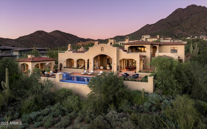 Aerial Rear Exterior