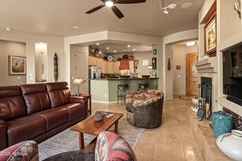 Great Room To Kitchen