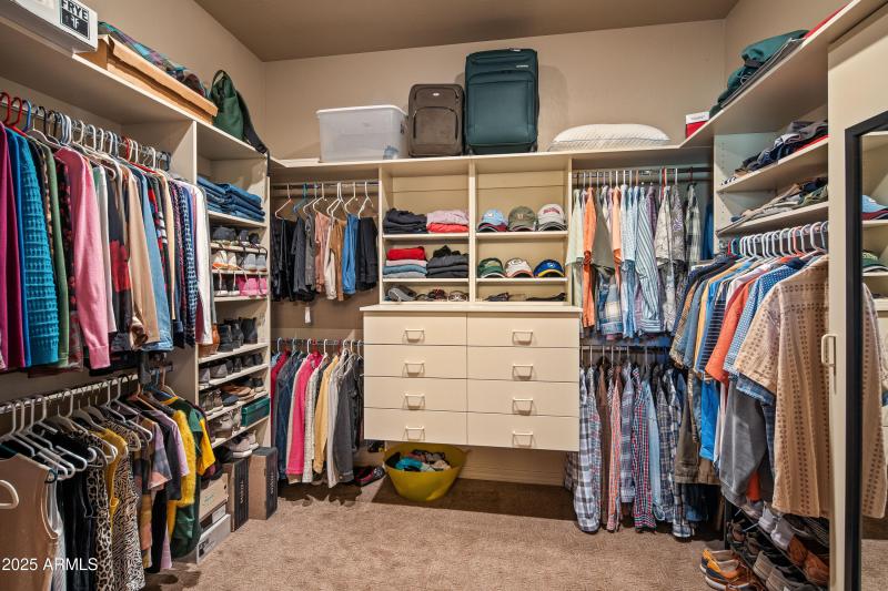 Large Primary Suite Closet