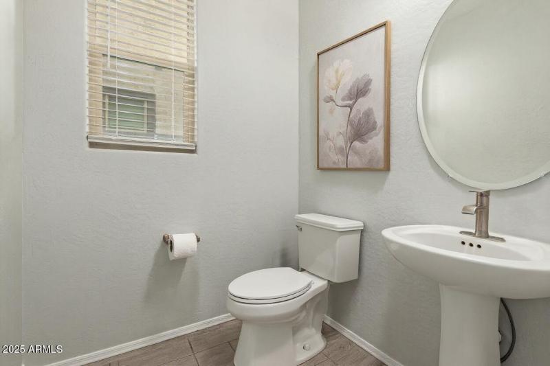 Powder Room Staged