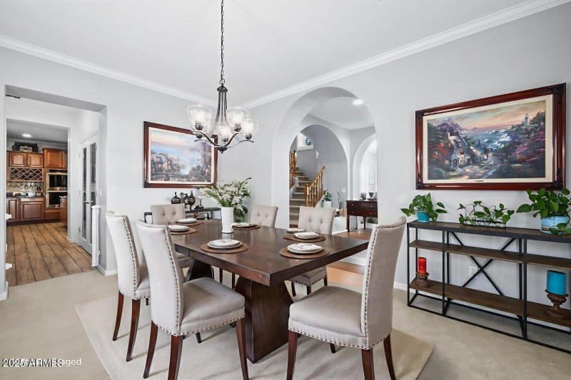 Formal Dining 1 Virtual Staged