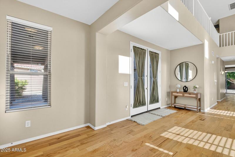 French Door side entrance