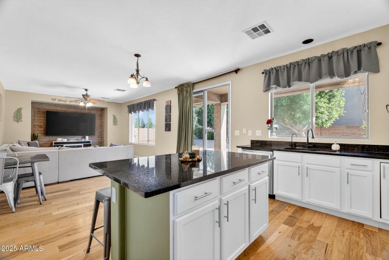 Kitchen toward Great Room