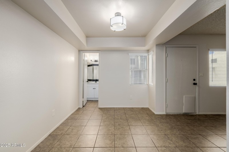 Dining Room into Half bath