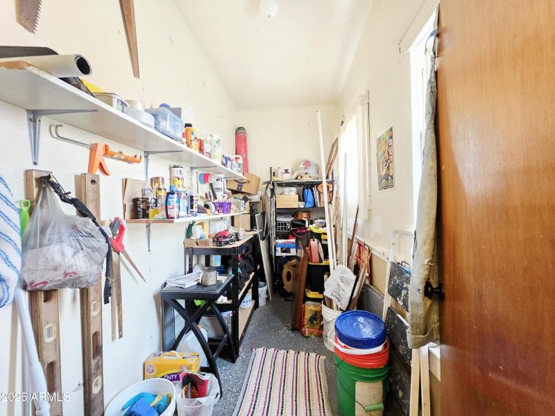 Storage closet in bedroom 2