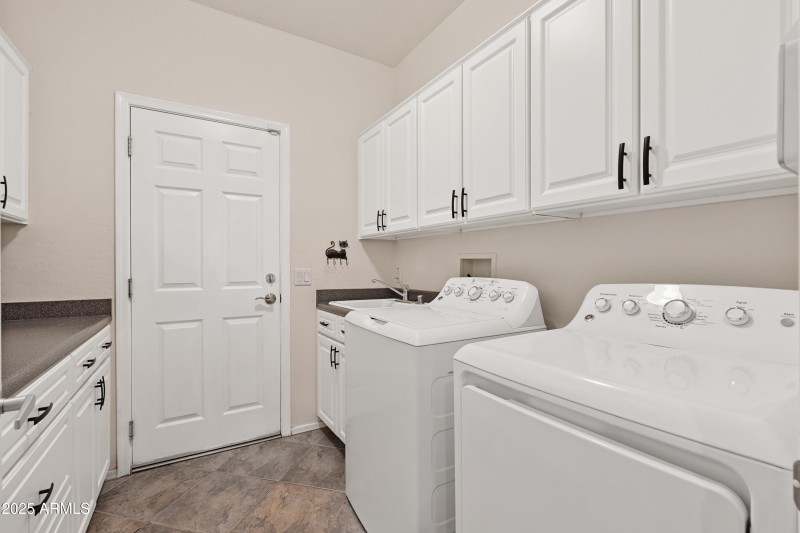 Indoor Laundry Room