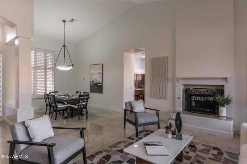 Living Room & Dining Room