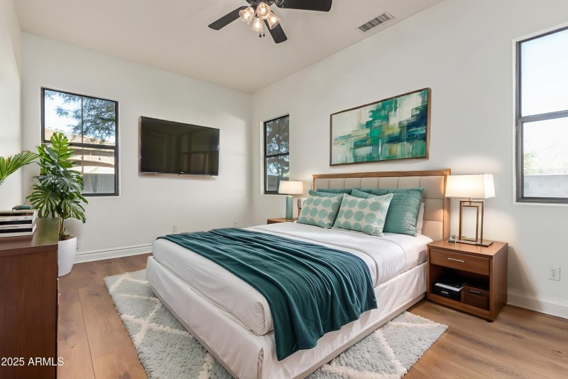 Downstairs Bed 1- Virtually Staged