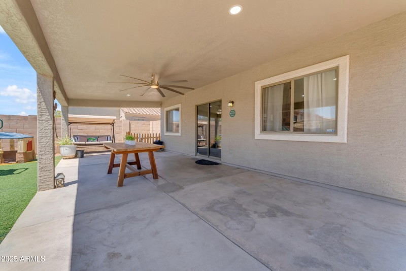 Extended Covered Patio
