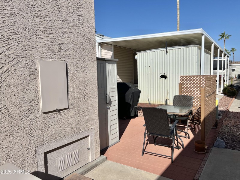 North Facing Seating Area