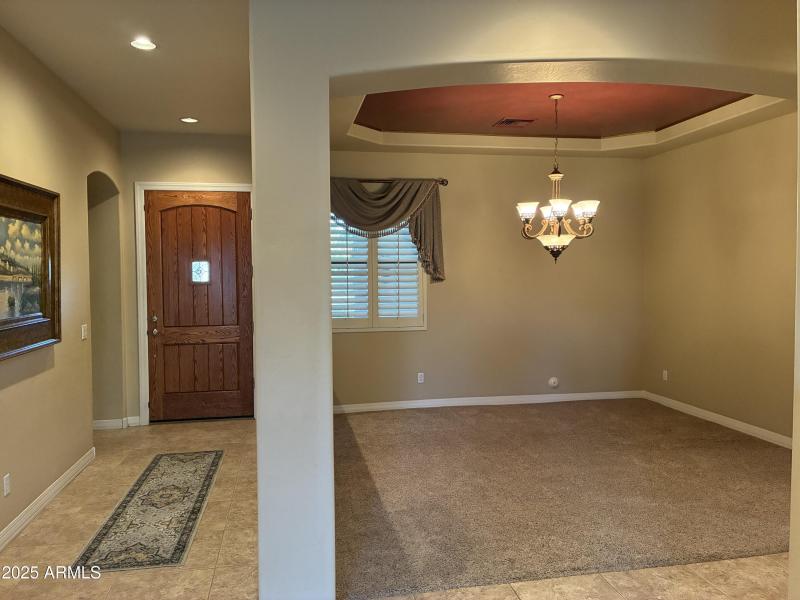 Entry and Dining Room