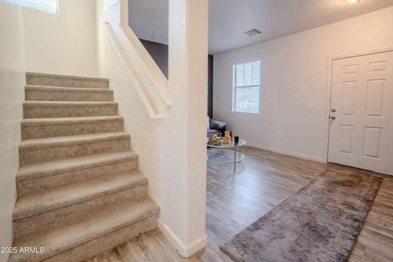 Stairs & Formal Living Room