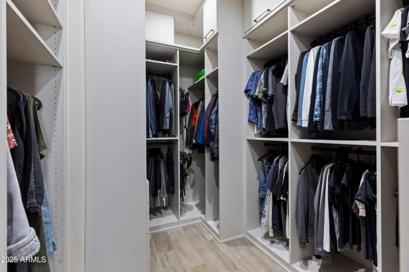 Spacious Walk-In Closet