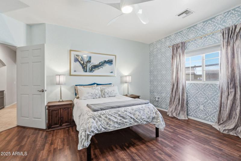 Primary bedroom view 3