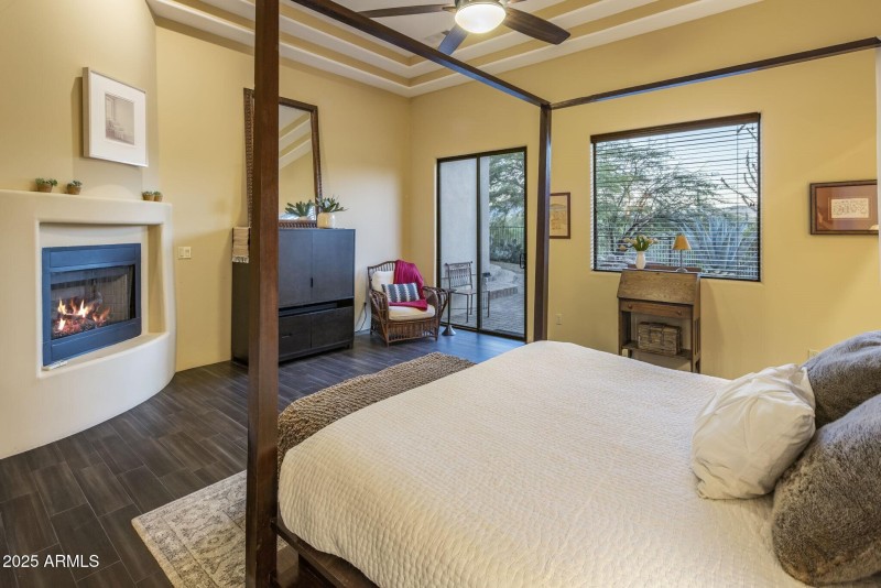 Private Door To Outside Patio