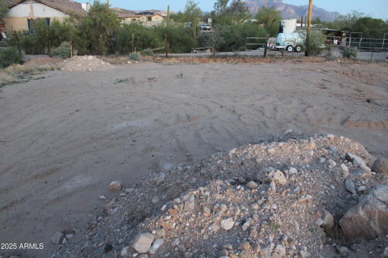 back yard pad for additional buidling