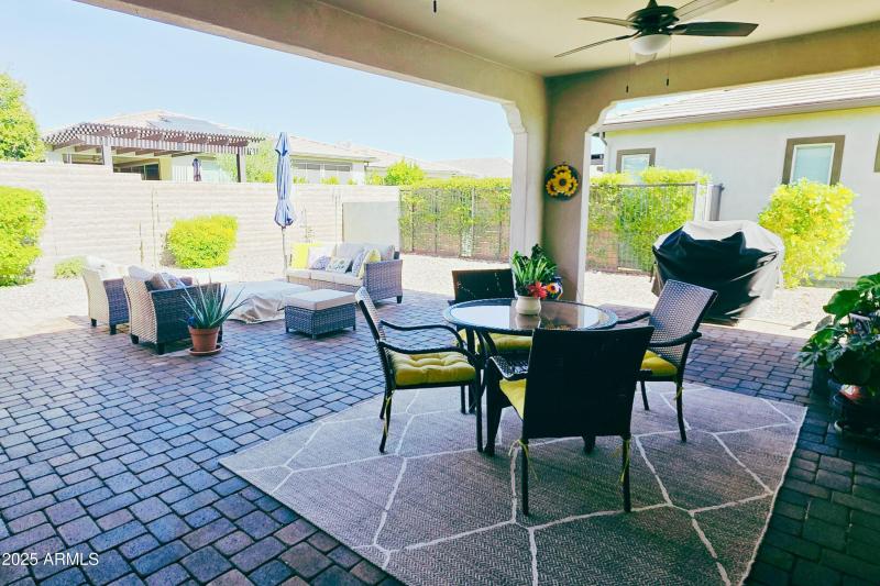 Inviting Covered Patio